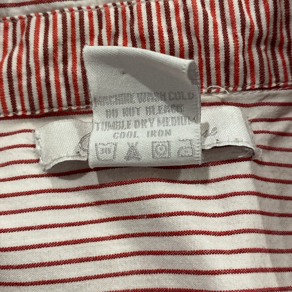Red stripe button down - Picture 7 of 7